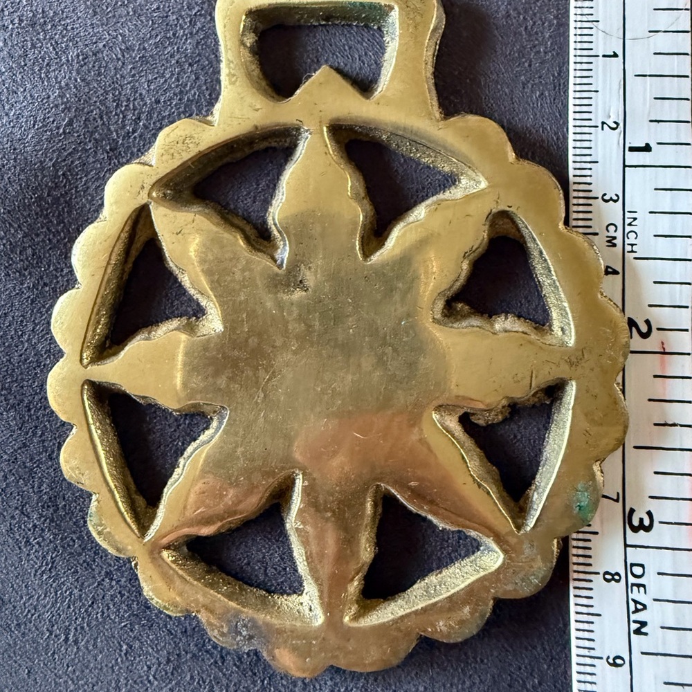 Horse Brass Star/Sun